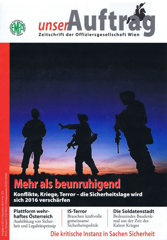 Unser Auftrag 2015